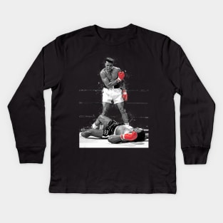 muhammad ali Kids Long Sleeve T-Shirt